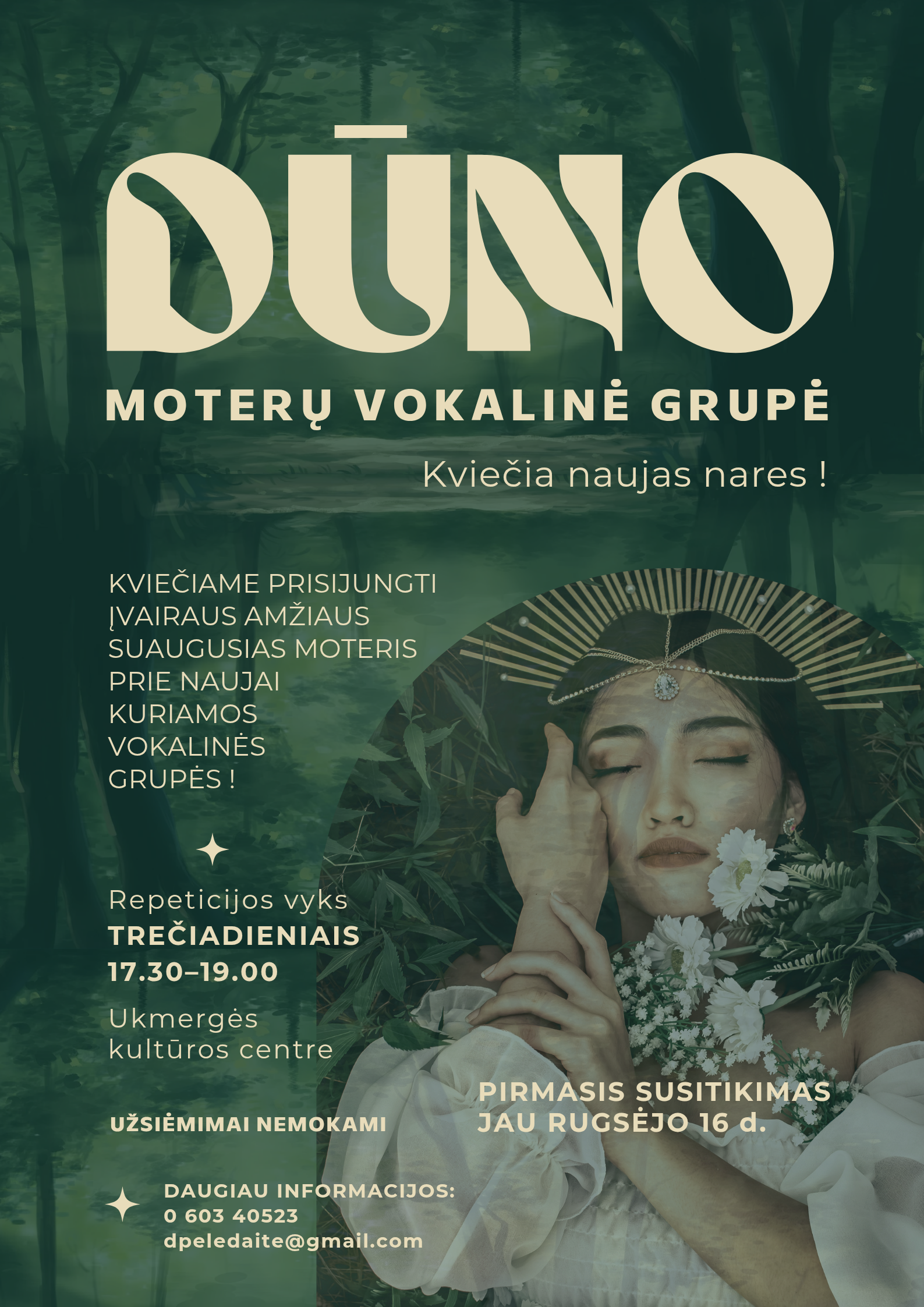 The women's vocal group "Dūno" – Ukmergė Cultural Center