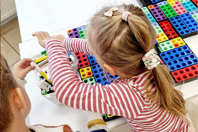 Numicon Math Classes for Children Ages 4–9 – EIQ Academy, Kaunas