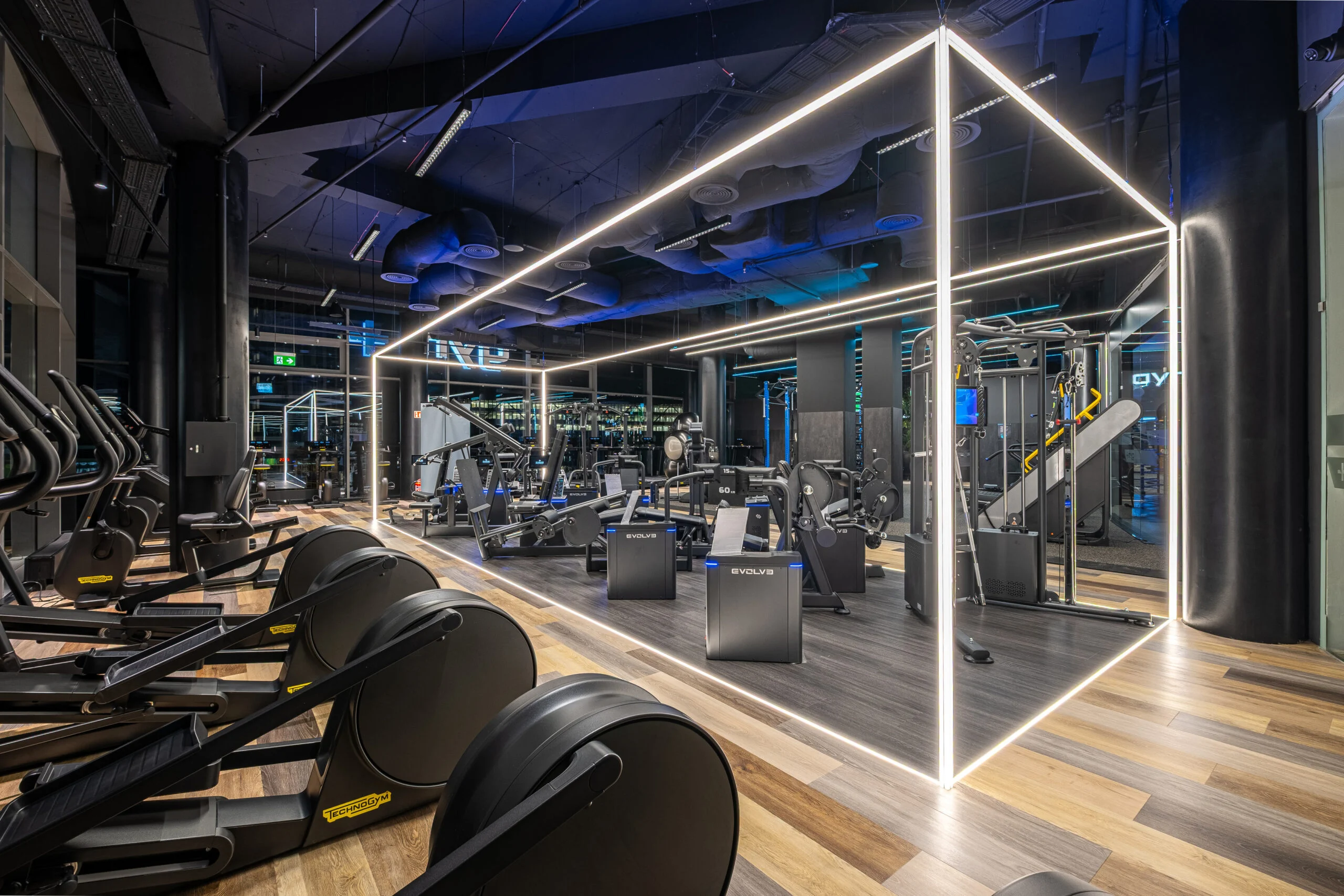 Treniruoklių salė – Gym+ PC Europa