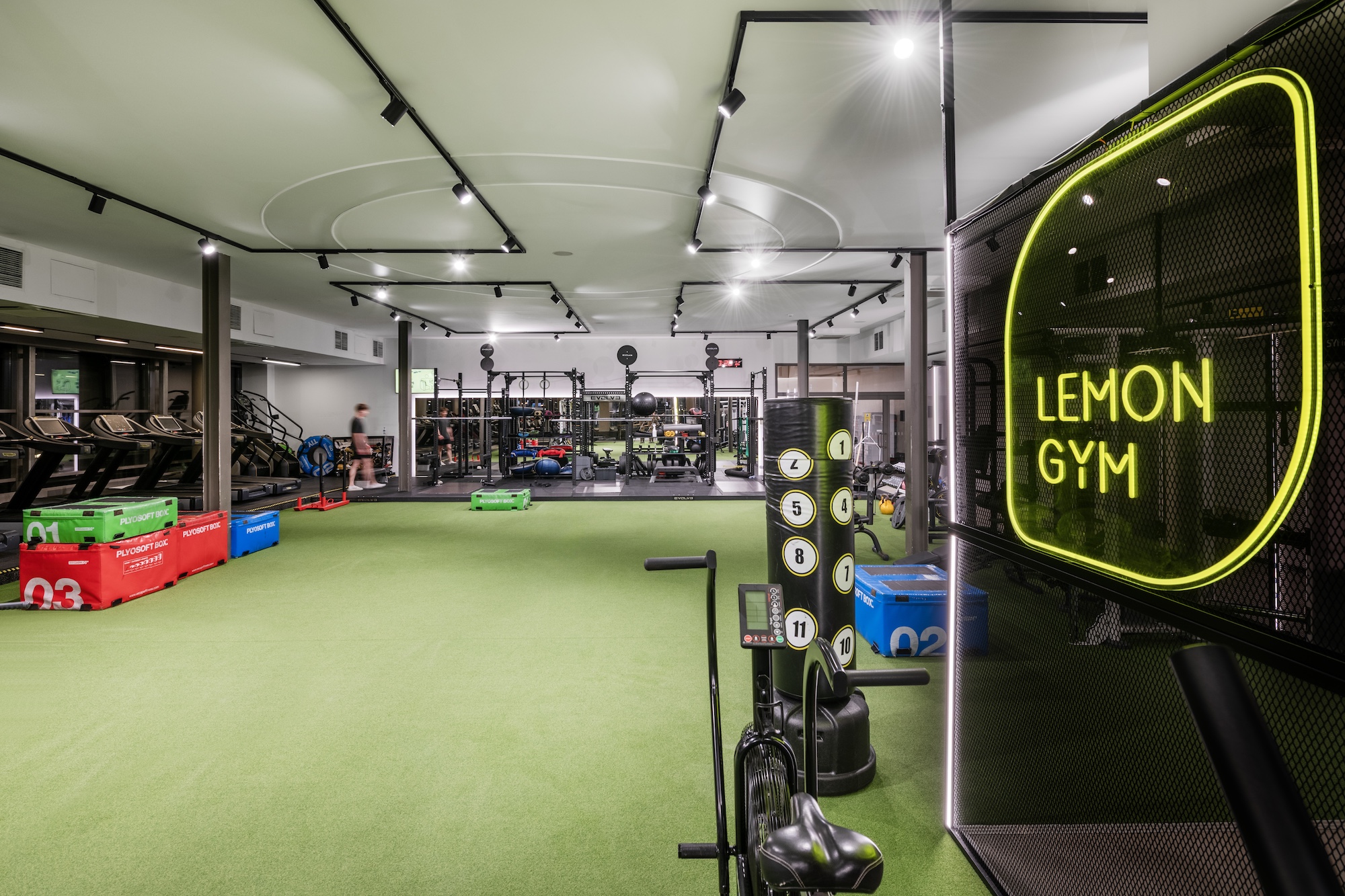 Treniruoklių salė – Lemon Gym Vienuolis
