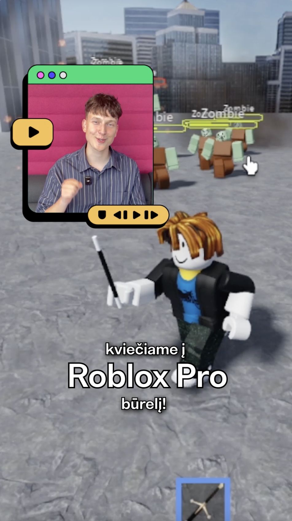 Roblox Pro Level (ages 9–11) – Vilnius, St. Christopher Pro-Gymnasium, Vilnius