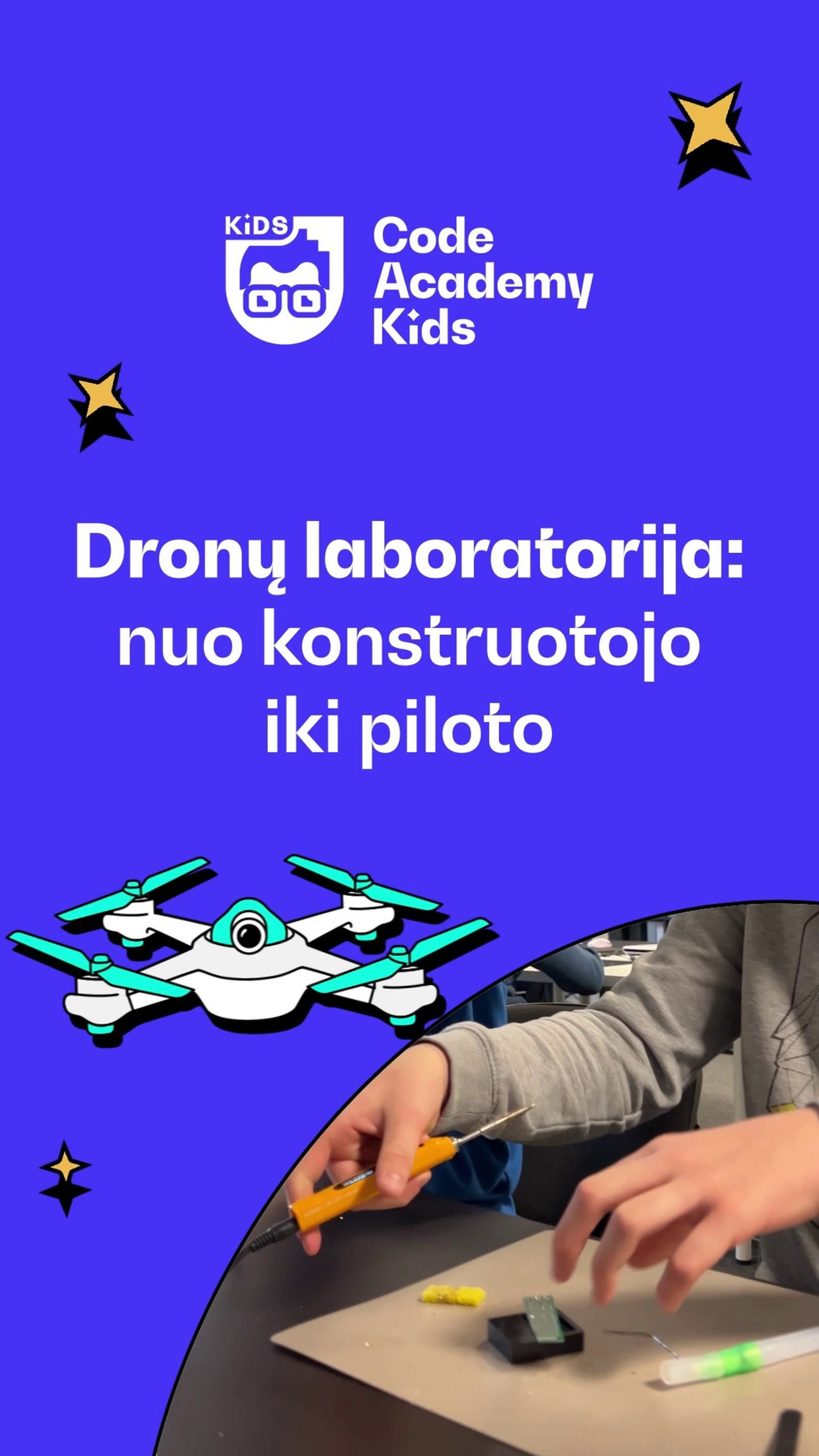 Drone Club (ages 12–14) – Vilnius, Vilnius Eastern European School