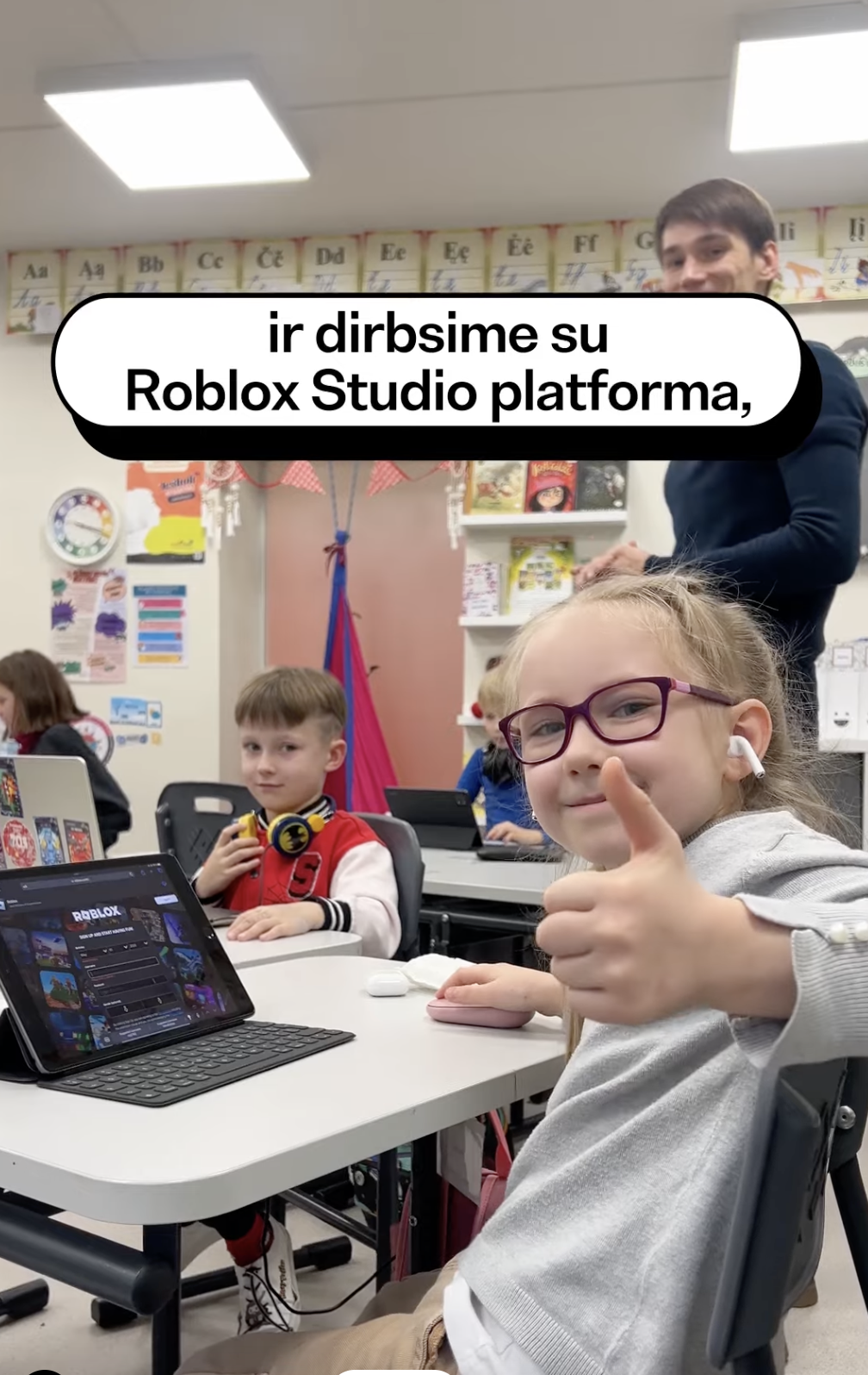 Roblox Club (ages 9–11) – Vilnius, Jono Basanavičiaus Pro-Gymnasium