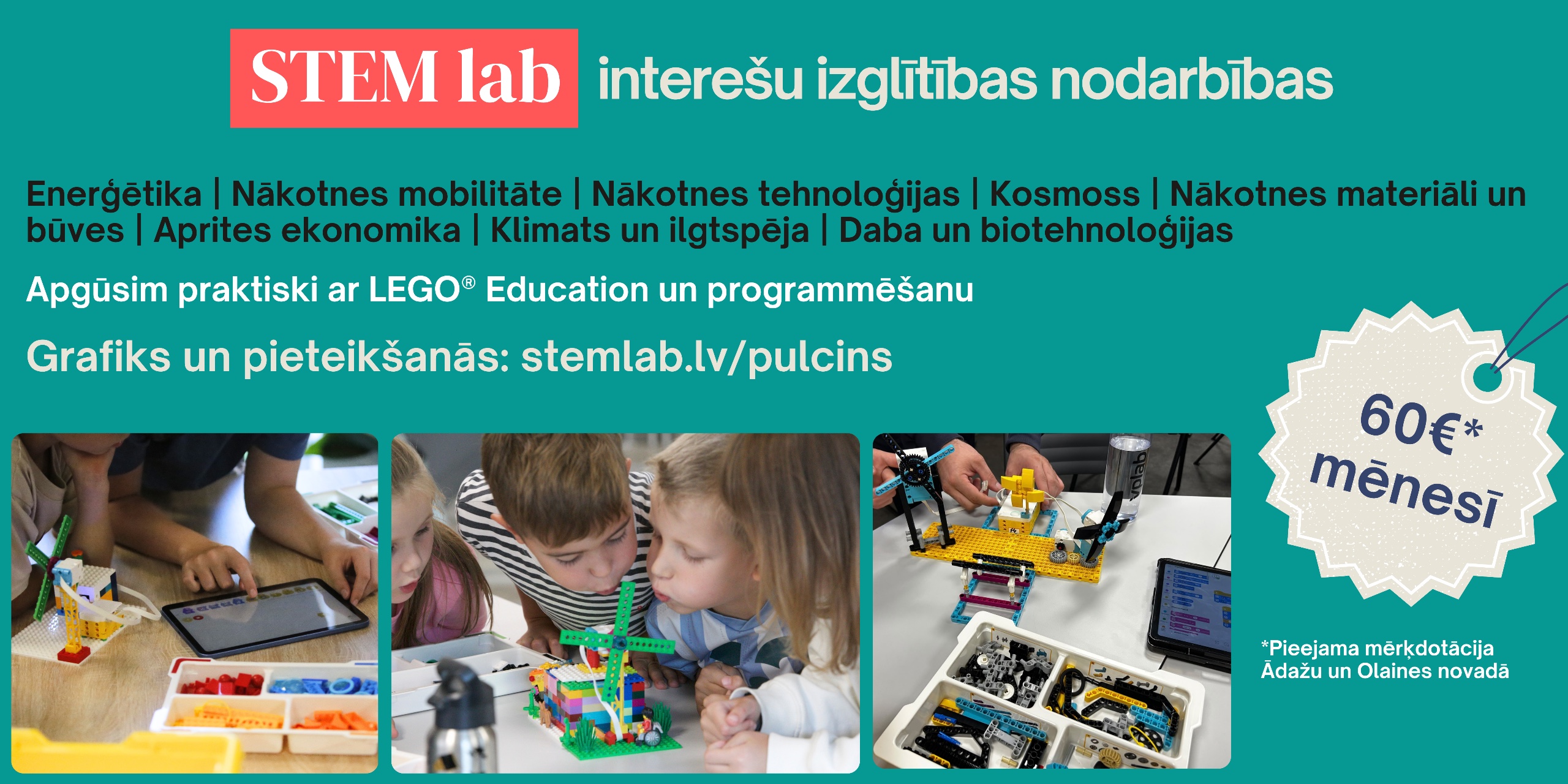 STEM lab: inženierzinātnes un nākotnes prasmes